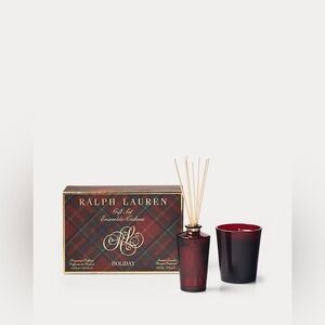 Ralph Lauren Holiday Gift Set - fragrance diffuser and scented candle